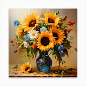 Floral Feast Canvas Print