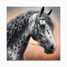Horse Portrait 1 Canvas Print
