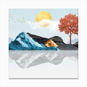 Autumn In The Mountains Canvas Print