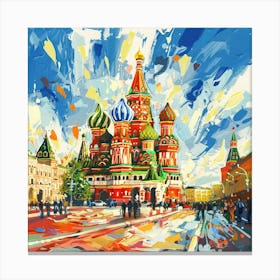 Moscow Cathedral 2 Canvas Print