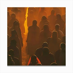 City Of People Canvas Print