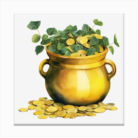 Pot Of Gold 2 Canvas Print