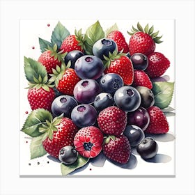 Berries 1 Canvas Print