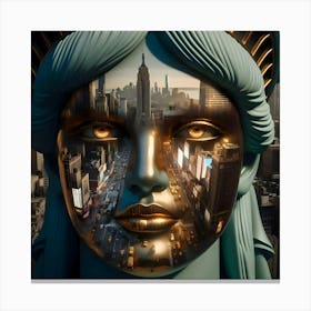 Statue Of Liberty 4 Canvas Print