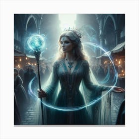 Sorceress Canvas Print