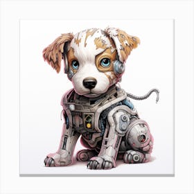 Robot Dog Canvas Print