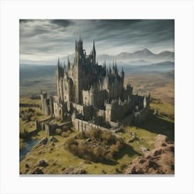 Harry Potter Castle Canvas Print