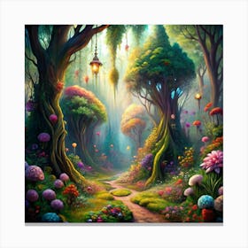 Fairytale Forest Canvas Print