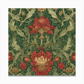 William Morris Inspired 4 Canvas Print