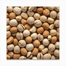 Nuts And Hazelnuts 5 Canvas Print