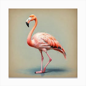 Flamingo 47 Canvas Print