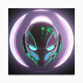 Alien DJ Canvas Print