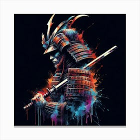 Samurai Warrior 3 Canvas Print