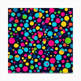 Polka Dots Canvas Print