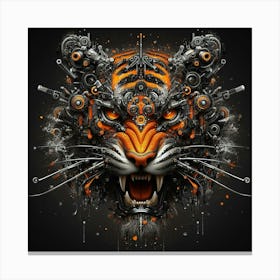 Tiger Head 8 Canvas Print