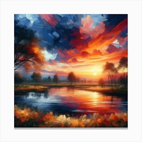 Enchanted Horizon 20 Canvas Print