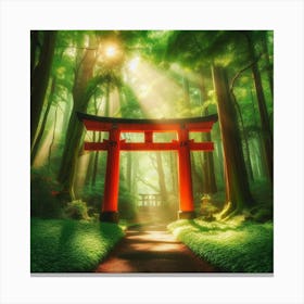 Fushigi Tori Gate 1 Canvas Print