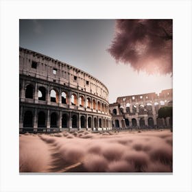 Rome, Italy Soft Expressions Landscape Canvas Print