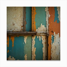 Peeling Paint 6 Canvas Print