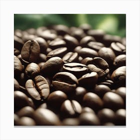 Coffee Beans 49 Canvas Print