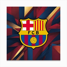 FC Barcelona Logo Wall Art 29 Canvas Print