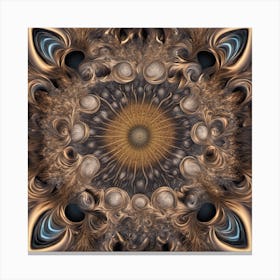 Fractal Mandala Canvas Print