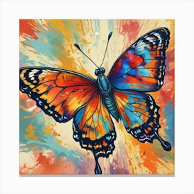 Butterfly Painting 152 Canvas Print