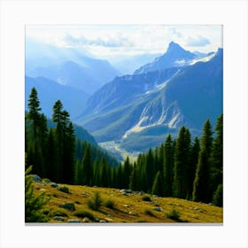 Kananaskis National Park Canvas Print