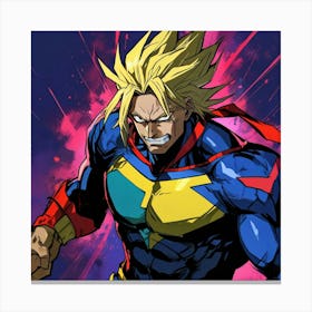 All Might 2 Canvas Print