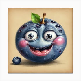 Blueberry 4 Canvas Print