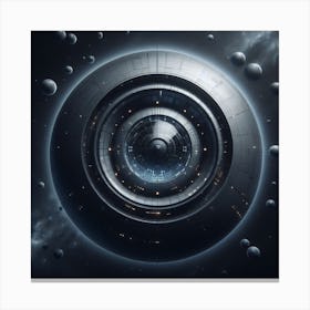 Spaceship 69 Canvas Print