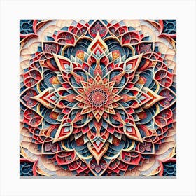 Mandala 113 Canvas Print