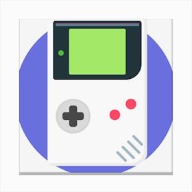 Game Gameboy Portable Retro Video Game Canvas Print