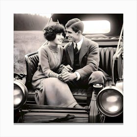 Dating Automotive Style-1928 ~Reimagined 21 Canvas Print