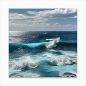 Ocean Waves Canvas Print