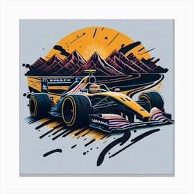 Artwork Graphic Formula1 (134) Canvas Print