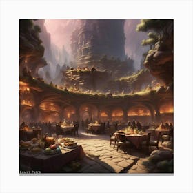 Dungeons And Dragons Canvas Print