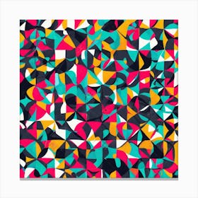 Abstract Geometric Pattern 11 Canvas Print