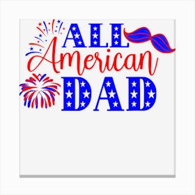 Hot Trend Mens All American Dad 4th Of July Sunglasses Zf Canvas Print