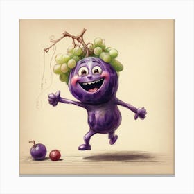 Grapes 3 Canvas Print