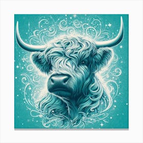 Highland Cow 7 Canvas Print