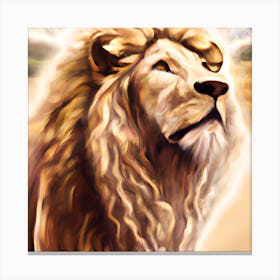 Gorgeous Lion Canvas Print