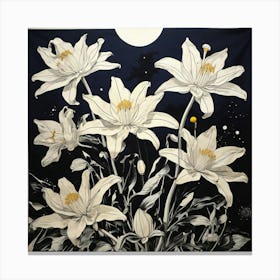 Lily Tapestry Canvas Print