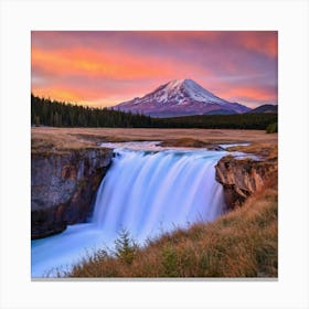 Mt Hood At Sunset Canvas Print