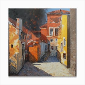 Venice Alley Canvas Print