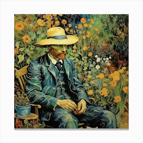 In The Garden Van Gogh Wall Art 2 Art Print 1 Canvas Print