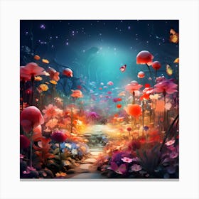 Surreal Love Garden By Csaba Fikker 12 Canvas Print