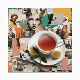 Tea Art 85 Canvas Print