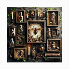 Curious Oddities #4 Canvas Print