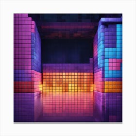 Tetris Canvas Print